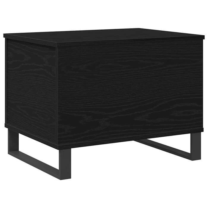 Table basse chêne noir - GKO - 60x445x45 cm - Poids maximal 75 kg - Assemblage requis - Bois dingénierie