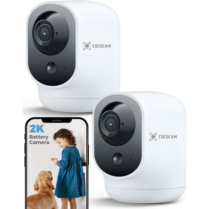 Caméra Intérieure EZVIZ CB2 1080p WiFi Batterie 2000mAh
