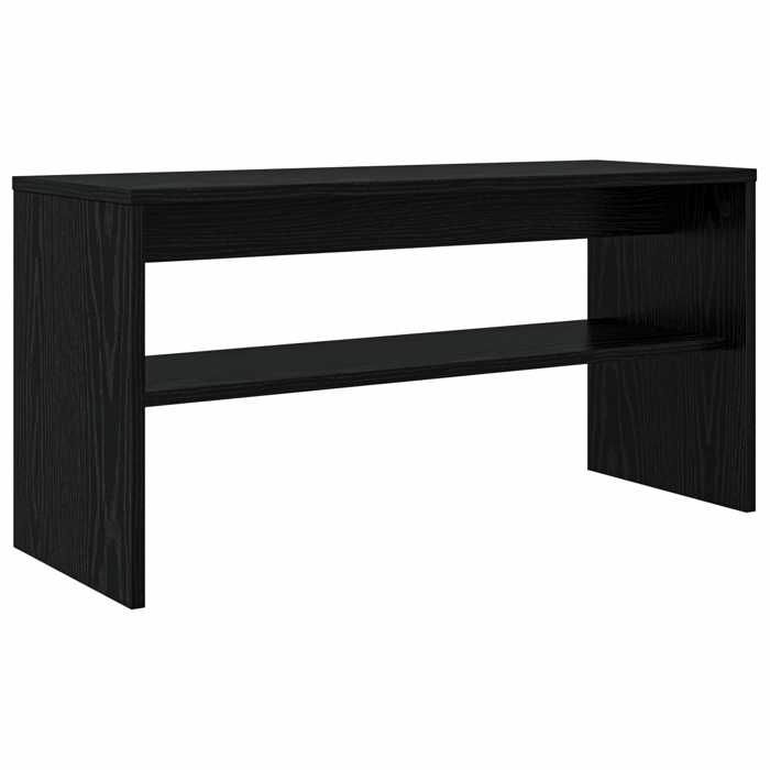 Moderne Meuble TV/HIFI - Pour salon - Table TV - Chêne noir 80x30x40 cm Bois dingénierie @EU620781