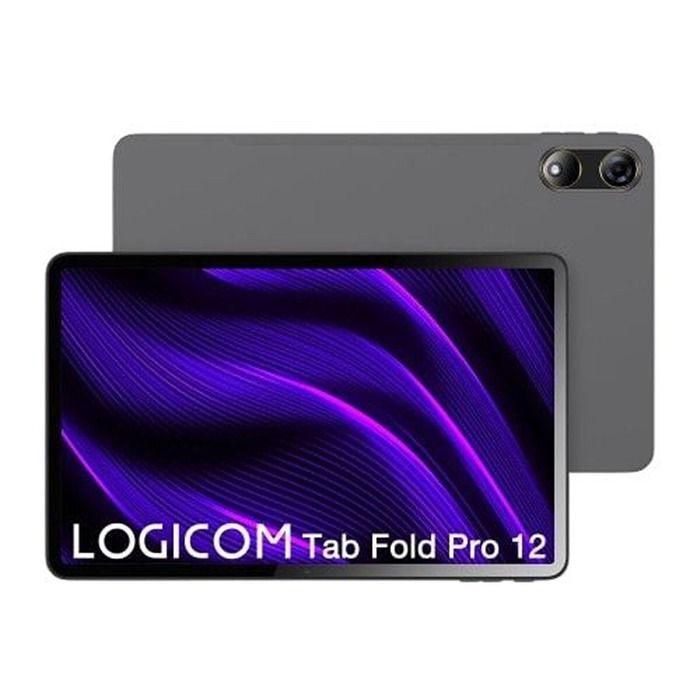 Tablette tactile Logicom Tab Fold Pro 12 12 128 Go Gris
