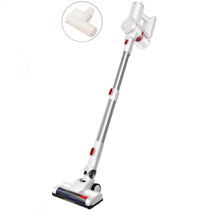 Aspirateur sans fil léger et sans filavec support mural.Ultra silencieux il convient aux solsaux tapis et aux poils danimaux.