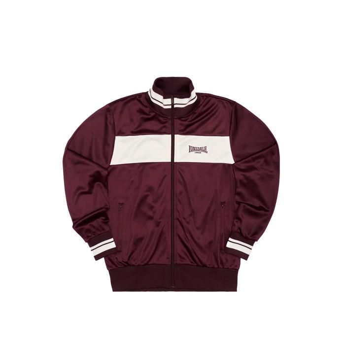 Veste de survêtement Lonsdale Meols - oxblood/ecru Veste de survêtement Lonsdale Meols - oxblood/ecru