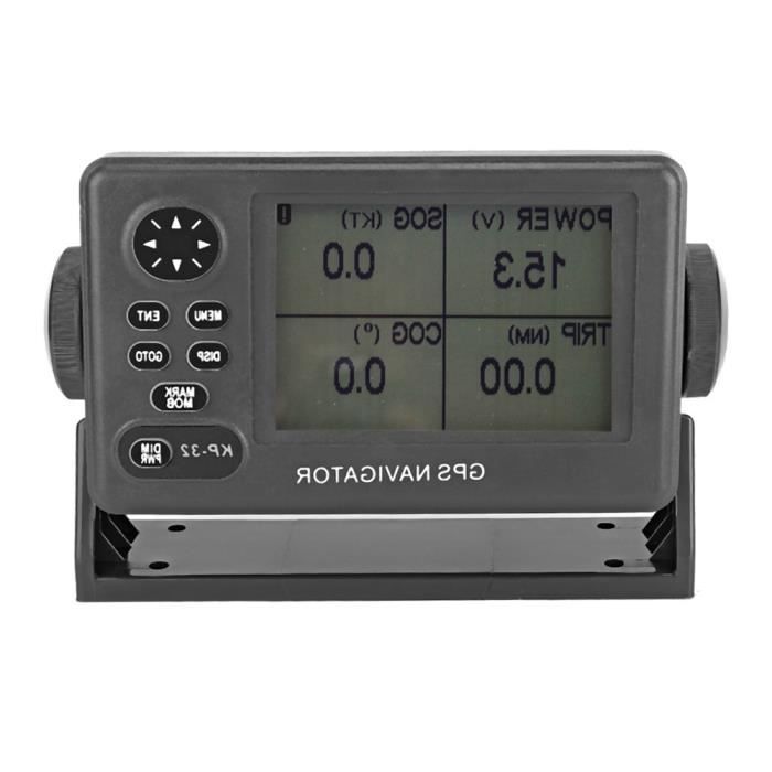 Ashata GPS de navigation ONWA KP‑32 GPS/SBAS Marine Navigator Écran LCD