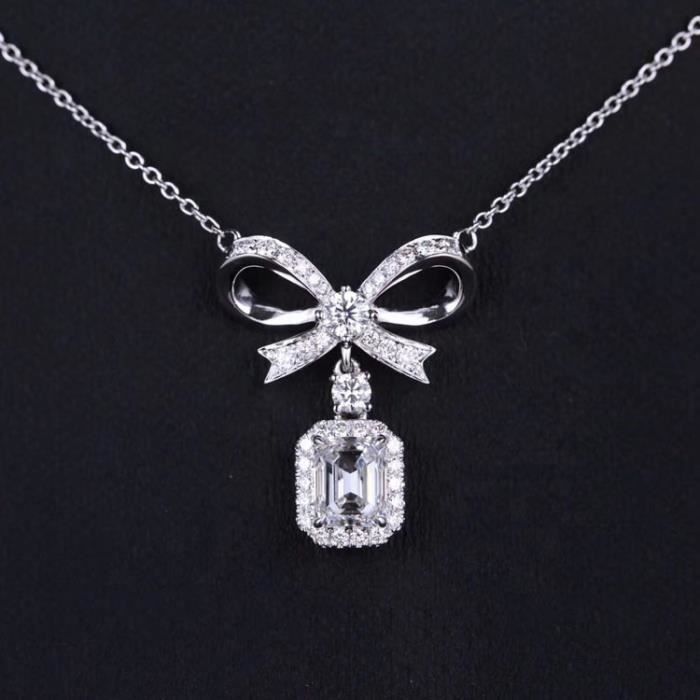 Broche Nœud Papillon En Or 18 Carats Et Diamants - Modèle 2120, Occasion