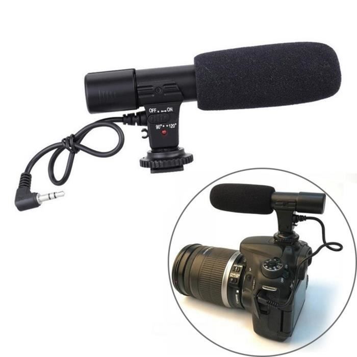 W8 Caméscope Numérique Microphone Caméra Microphone D'interview