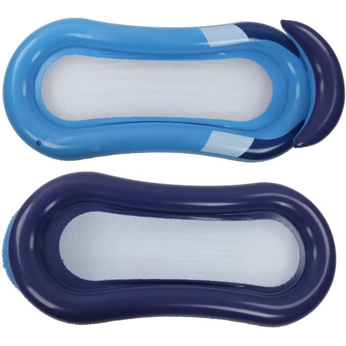 HAMAC Hamac Flottant Piscine - 2pcs - Gonflable Pliable Ultraléger