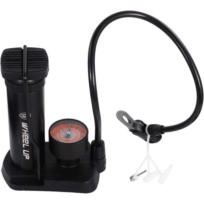 Pompe à Main Mini WEST BIKING Avec Manomètre - Jusqu'à 160 PSI, Valves Schrader & Presta | Parfaite Pour Vélos, VTT Ou Vélos électriques