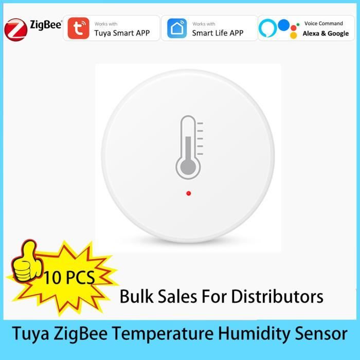 Capteur d humidite de la temperature zigbee - Cdiscount