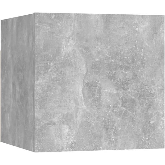 Prepac Table de Chevet Flottante - Lot de 2 - Gris vielli | Home Depot Canada