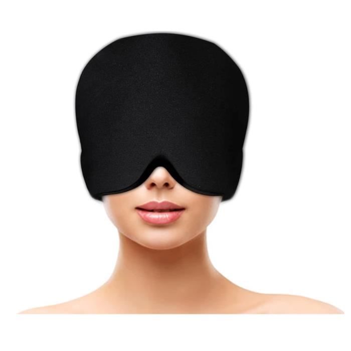 Bonnet Anti-Migraine - Migraine Relief Cap - Réutilisable - Poche de ...