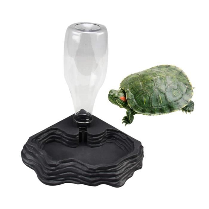 Distributeur deau - Tortue - Plastique - Anti débordement - Intérieur