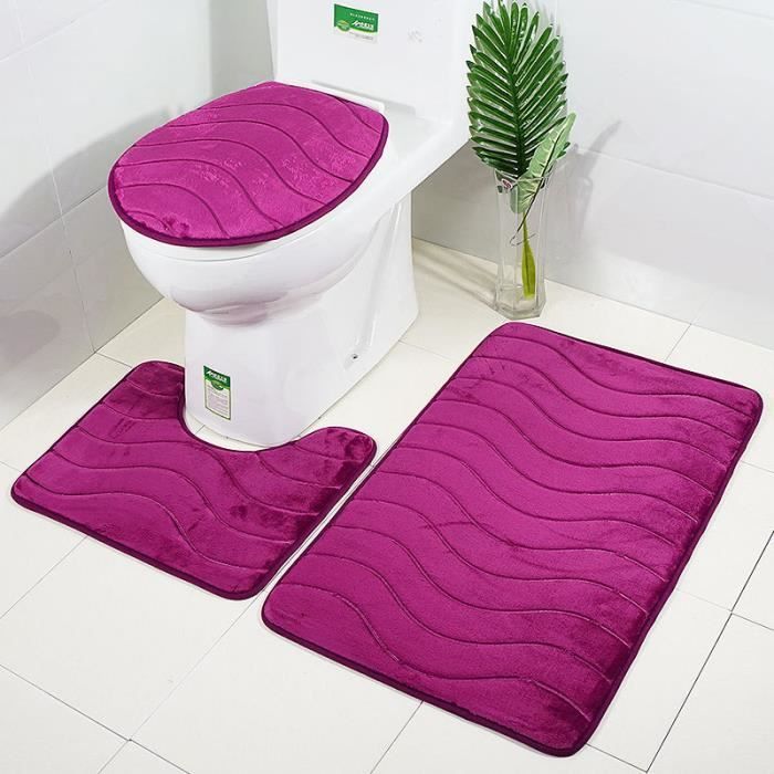 Ahlsen Tapis De Bain Ensemble, Set De Tapis Toilette Antidérapant Orbant Tapis, Tapis Salle De Bain Tapis Contour Wc Couvercle De Couvercle De Toilette Gris 80389376 Ahlsen Tapis De Bain Ensemble, Set De Tapis Toilette Antidérapant Orbant Tapis, Tapis Salle De Bain Tapis Contour Wc Couvercle De Couvercle De Toilette Gris 80389376