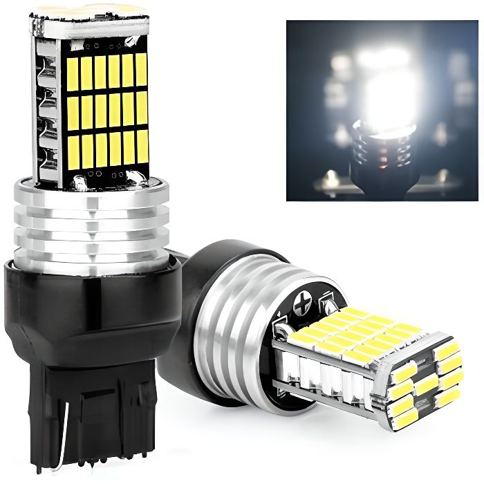 1 Ampoule H1 LED 12SMD Blanc Xenon 6500K pour feux anti Brouillard Moto  Auto 12V