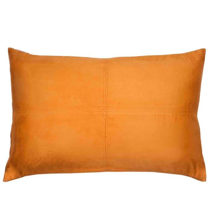 Couleur Orange MADURA Taille 28x47 cm Housse de Coussin MONTANA 