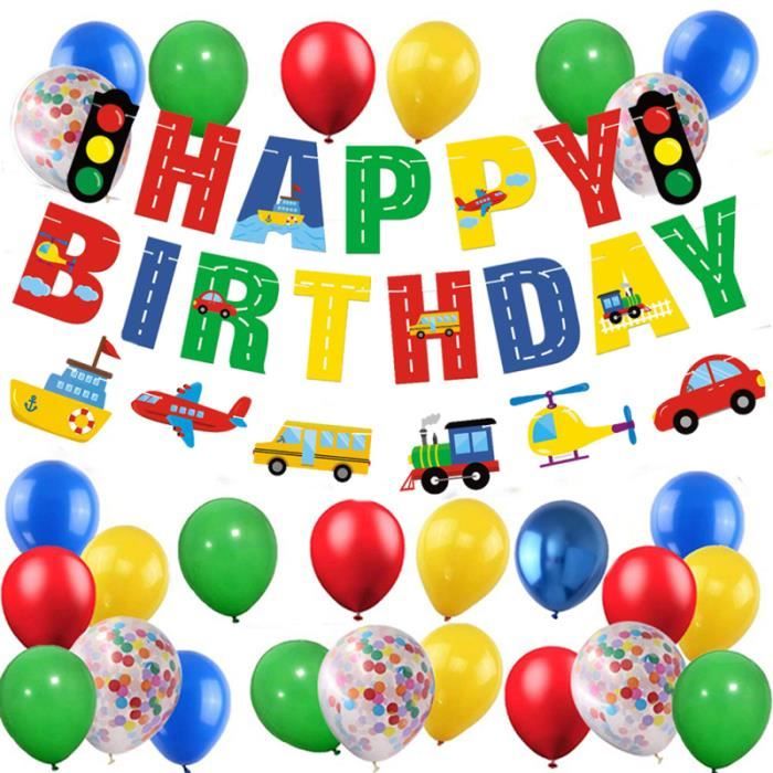 Anniversaire Theme Voiture Cdiscount