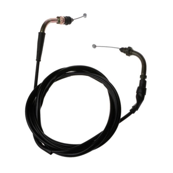 Câble D'accélérateur Universel Pour Moto/Quad - Longueur 86cm, Acier Inoxydable, Compatible 50cc à 250cc