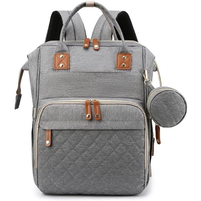 Sac a langer bebe sac a dos pour maman poussette poche sac a langer bebe lit de couchage multifonction sac a dos de voyage po 146 Cdiscount Puericulture Eveil bebe