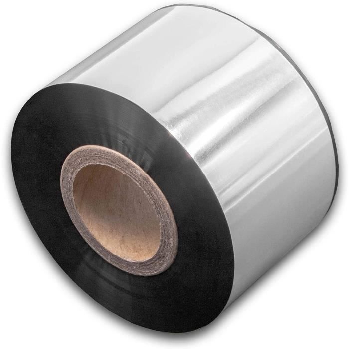 Rouleau De Ruban Transfert Thermique Résine/cire Noir 110mm X 300m | Compatible Zebra ZT230, ZT220, ZT410, ZM600