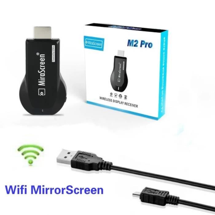 Récepteur-décodeur,clé TV M2 Pro, récepteur Wifi, Stream Cast, DLNA ...