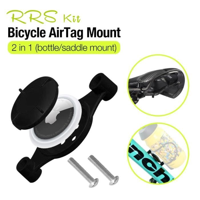 Selle,Rrskit – support AirTag pour vélo, manchon de protection pour Apple  Airtags localisateur dispositif Anti-perte, - Cdiscount Sport