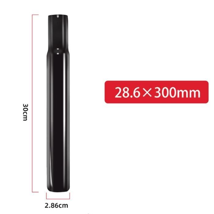 Harilla Tige De Selle Vélo 300 Mm En Alliage D'Aluminium – Robuste, Légère Et Réglable Pour VTT, Route Et BMX