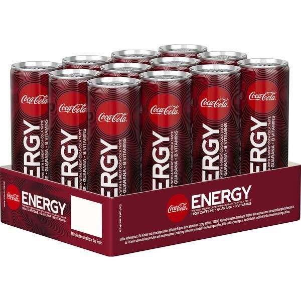 Coca Cola Energy Drink 0,25l (Pack de 12) Cdiscount Au quotidien