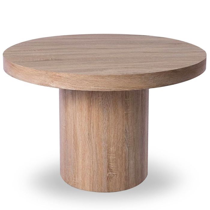 Table Ronde Maison Extensible Table ronde extensible Suzie Chêne Clair - Cdiscount Maison