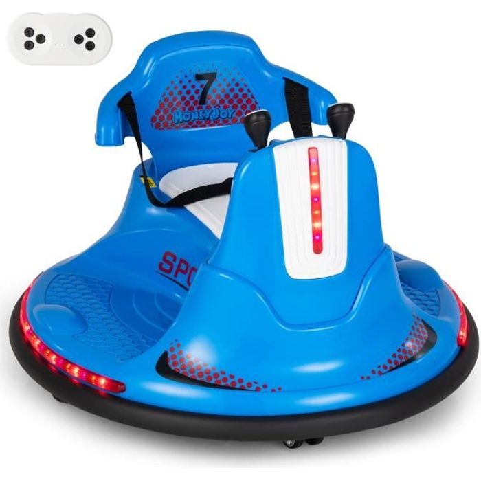 DREAMADE Voiture Electrique AutoTamponneuse Enfant 6V avec