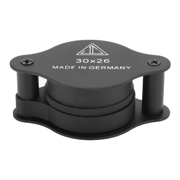 10X 30X Loupe Lumineuse LED Portable avec Support, Debout Pliante pour Lecture Timbres Bijoux Cartes pièces Monnaie Travail Détails Précision | Leroy Merlin