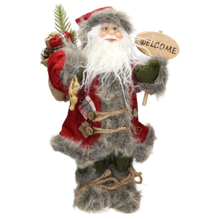 CD-Figurine électrique Père Noël, Figurine de Père Noël à secouant Musical avec lumière colorée CD-Figurine électrique Père Noël, Figurine de Père Noël à secouant Musical avec lumière colorée