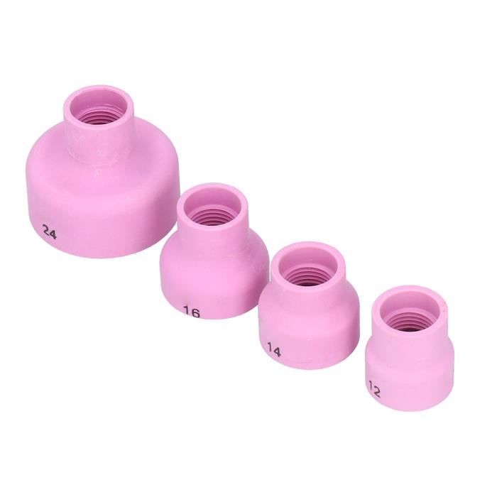 Lot De 10 Buses En Céramique Pour Sableuse - Diamètres 4.5 à 7 Mm, Longueur 35 Mm, Pour Sablage Et Gravure