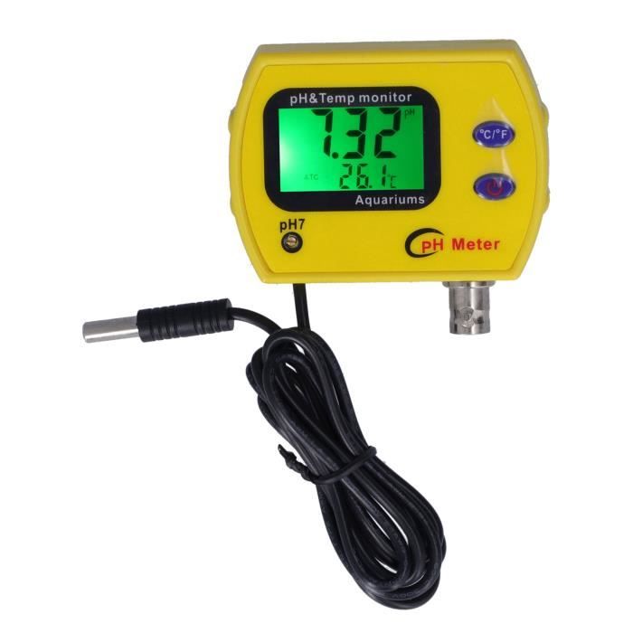 Testeur De PH Numérique PH-107 Stylo - Mesure Précise Eau 0-14 PH - Compteur Acidité Portable