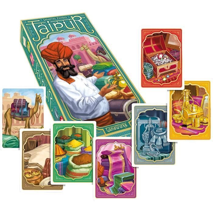 Jeu de plateau - 3D TWISTER - Jaipur - Mixte - A partir de 12 ans - 2 joueurs ou plus