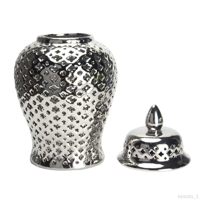 Pot de Rangement Pot de Gingembre Vase Décoratif Pot De Gingembre En Céramique Vases Floraux Avec