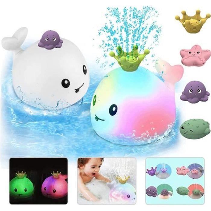 Jouets de Bain pour Bebe, Jouet Bain Bebe 1 2 3 4 Ans, Petit Dauphin  Pingouin Jouets de Bain Piscine, Jouets de Bain Bebe Amusant - Cdiscount  Puériculture & Eveil bébé