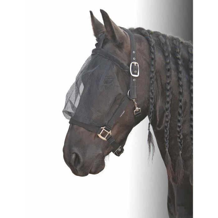 Chasse Mouche à Franges - Anti-mouche Poney - Noir - Gamm vert
