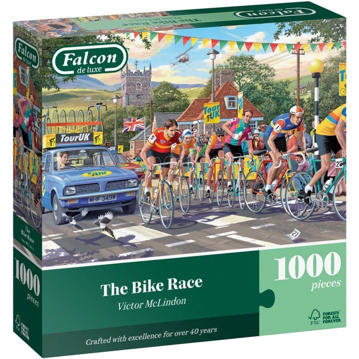 Puzzle JUMBO FALCON The bike race 1000 pièces Dès