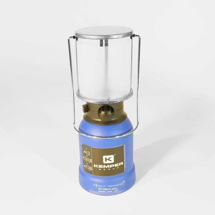 Lampe De Camping Wehmann Métal + Cartouche De Gaz - La Bonne Affaire !