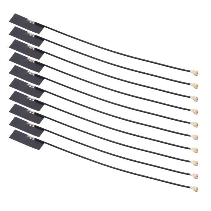 Lot 10 Antennes WiFi SMA Mâle 3dBi - Boostez Votre Signal Sans Fil Pour PC, Routeur, Box