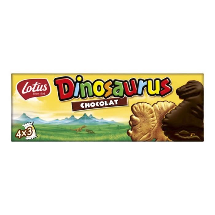 Lotus Dinosaurus Biscuits Fourres Au Chocolat Sachets 174g Cdiscount
