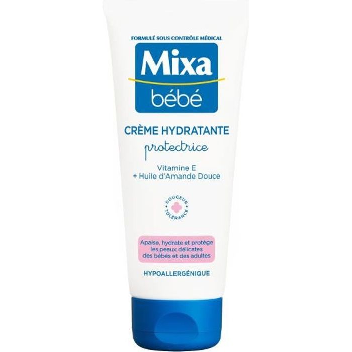 Mixa Bebe Creme Hydratante Protectrice 100ml Cdiscount Puericulture Eveil Bebe