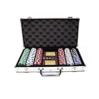 Mallette de Poker - Texas Holdem - 300 jetons - MORIZE-CHAVET CHESS
