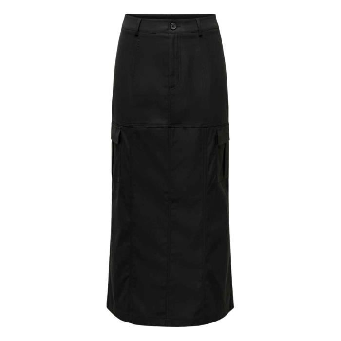 Jupe Cargo noire pour femme - Taille haute - Automne/Hiver - Streetwear