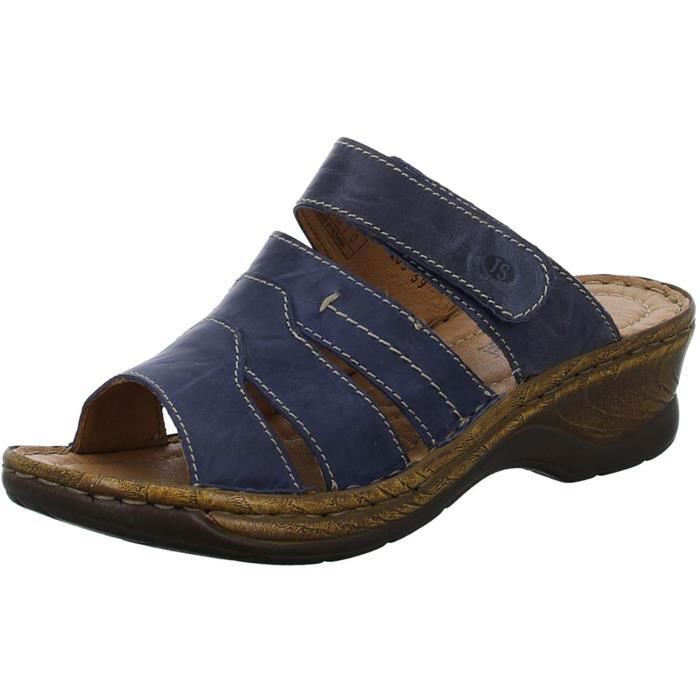 Josef Seibel Catalonia 49 – Mules Femmes Confortables En Cuir Nubuck, Semelle Souple, Idéales Printemps Été