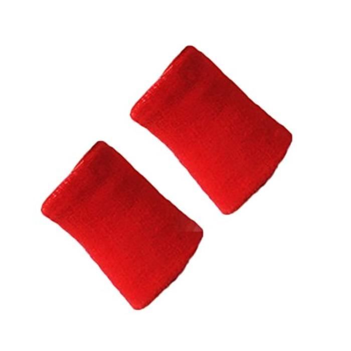 Bracelets De Sueur Sport 4.5 Pouces - Blanc - Pour Cricket, Badminton, Tennis, Fitness