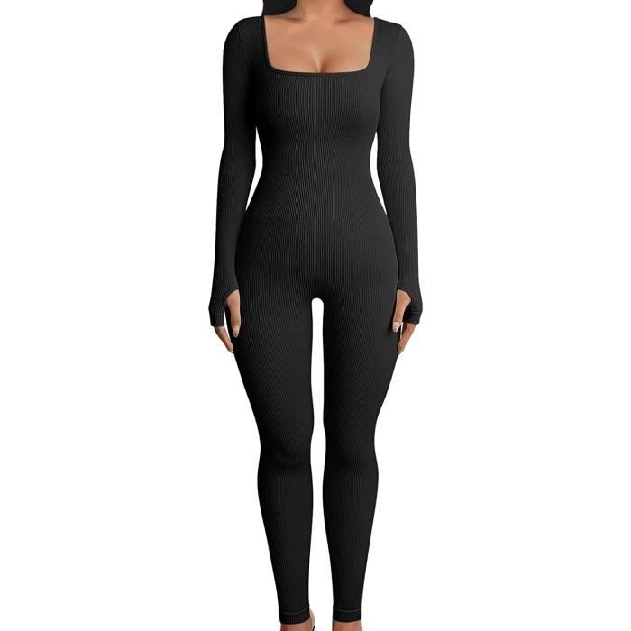 Combishort Femme BKEPDY - Body Une Pièce Court Moulant - Yoga, Fitness, Décontracté