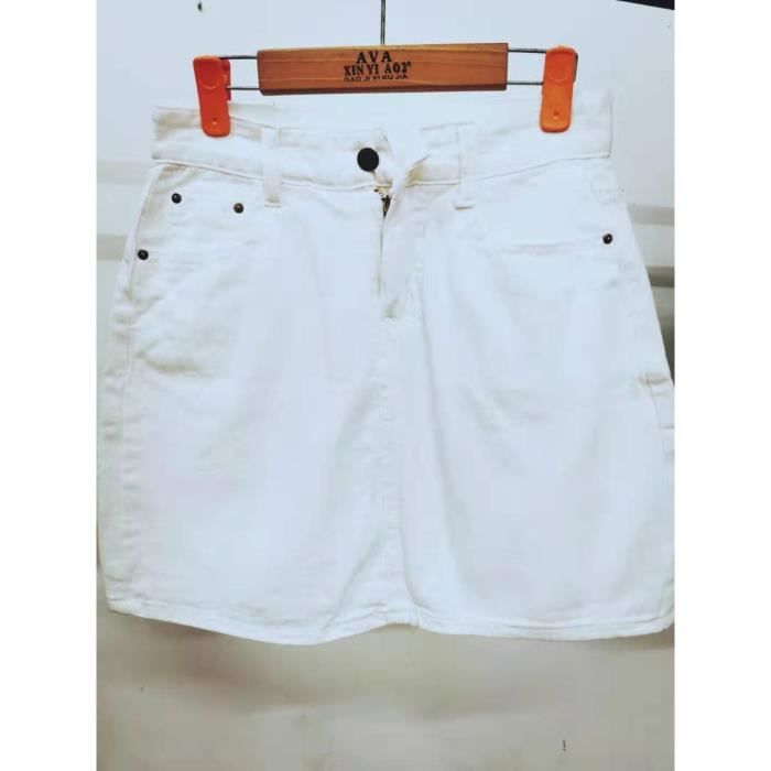 Mini-jupe En Jean Taille 32/34 - Neuve Sans étiquettes - Bleue Et Très Mignonne