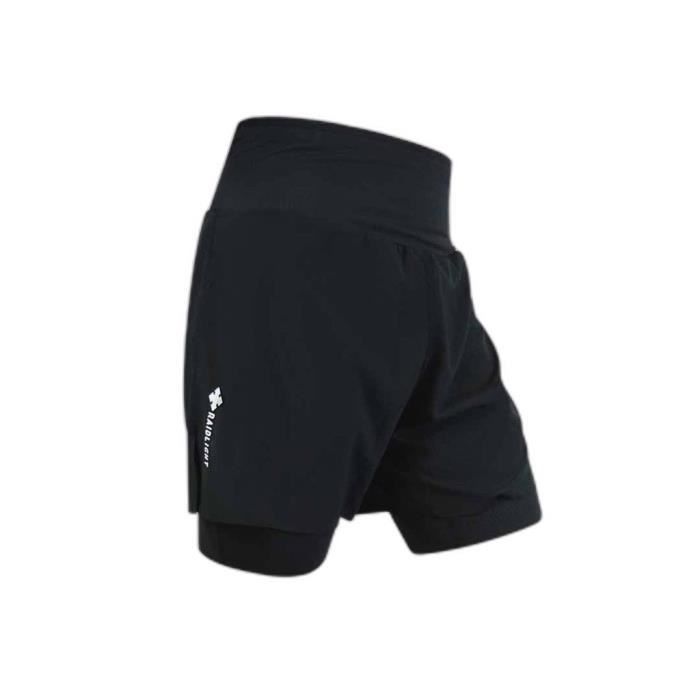 Short 2 en 1 RaidLight R-light - Homme - Noir - Trail - Ultra léger - Cuissard intégré