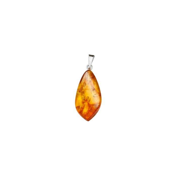 Nature dAmbre - Pendentif argent 925/1000e ambre