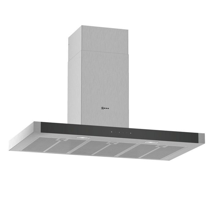 Hotte décorative murale NEFF D95BHM4N0 - L 90 cm - Inox - 739 m³/h max - 65 dB max